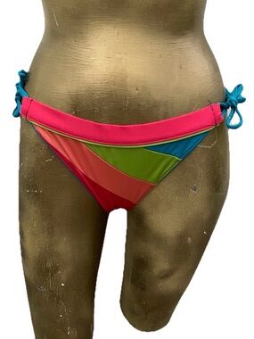 AARON CHANG Vintage Y2K REVERSIBLE BIKINI BOTTOM Size Small NWOT